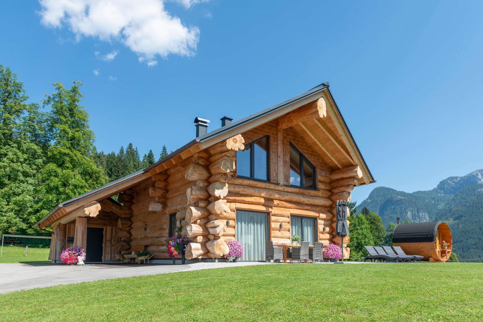 Das Blockhaus Gosau Esterno foto