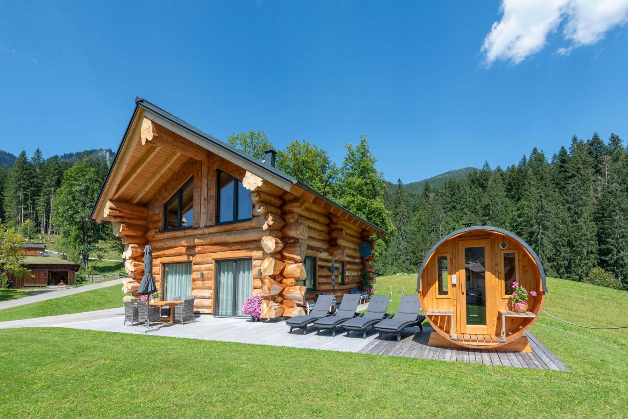 Das Blockhaus Gosau Esterno foto