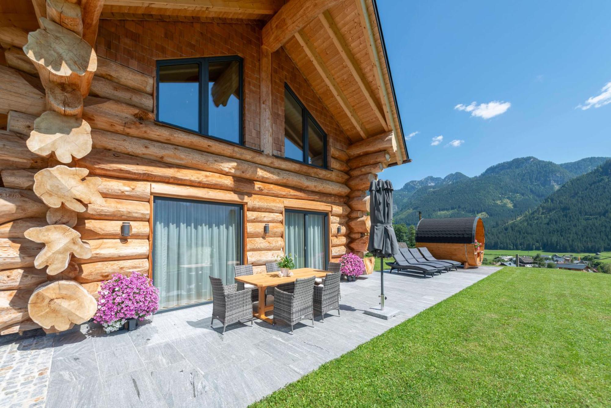 Das Blockhaus Gosau Esterno foto